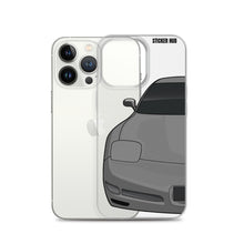 Load image into Gallery viewer, Pewter Gray C5 Corvette Z06 - iPhone Case