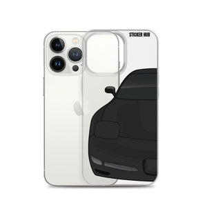 Black C5 Corvette Z06 - iPhone Case