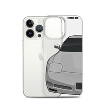 Load image into Gallery viewer, Silver C5 Corvette Z06 - iPhone Case