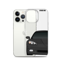 Load image into Gallery viewer, Black C6 Corvette - iPhone Case