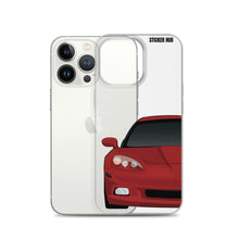 Load image into Gallery viewer, Monterey Red C6 Corvette - iPhone Case