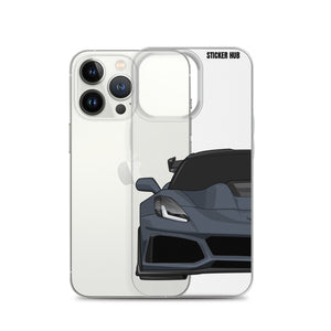 Shadow Gray C7 Corvette Zr1 - iPhone Case