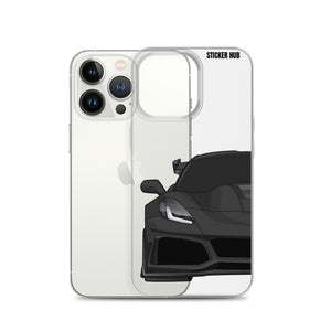 Black C7 Corvette Zr1 - iPhone Case