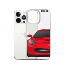 Load image into Gallery viewer, Torch Red C7 Corvette Stingray - iPhone Case