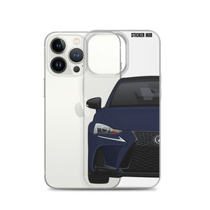 Nightfall Blue Lexus IS300 - iPhone Case