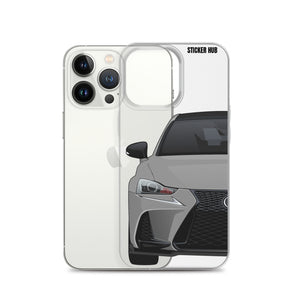 Silver Lexus IS300 - iPhone Case