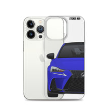 Load image into Gallery viewer, Ultrasonic Blue Lexus IS300 - iPhone Case