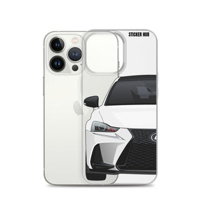 White Lexus IS300 - iPhone Case