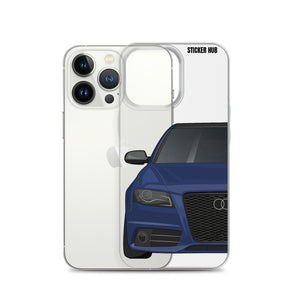 Estoril Blue B8 Audi S4 - iPhone Case