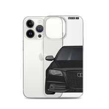 Load image into Gallery viewer, Black B8 Audi S4 - iPhone Case