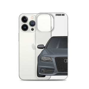 Meteor Gray B8 Audi S4 - iPhone Case