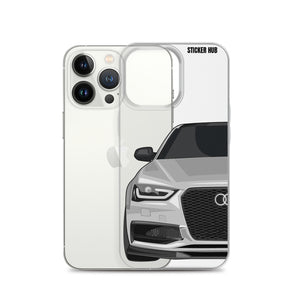 Silver B8.5 Audi S4 - iPhone Case