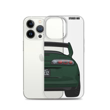 Load image into Gallery viewer, Green Toyota Supra - iPhone Case