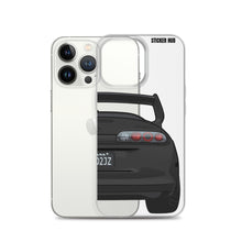 Load image into Gallery viewer, Black Toyota Supra - iPhone Case