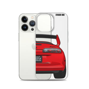 Red Toyota Supra - iPhone Case