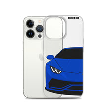 Load image into Gallery viewer, Dark Blue Lamborghini Huracan - iPhone Case