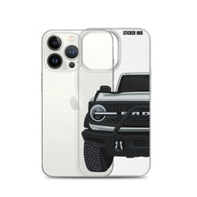 Load image into Gallery viewer, Cactus Gray Ford Bronco &quot;First Edition&quot; - iPhone Case