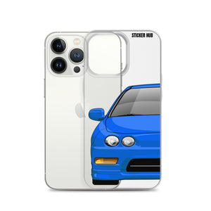 Light Blue Acura Integra - iPhone Case