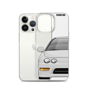 White Acura Integra - iPhone Case