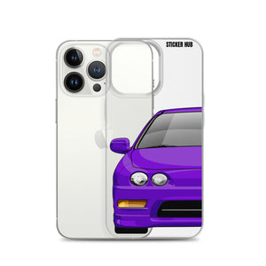 Purple Acura Integra - iPhone Case