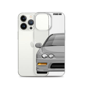 Silver Acura Integra - iPhone Case