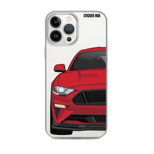 Race Red 18-21 Mustang 5.0 - iPhone Case