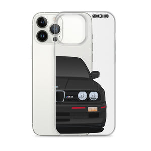 Black BMW E30 - iPhone Case