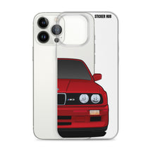 Load image into Gallery viewer, Dark Red BMW E30 - iPhone Case