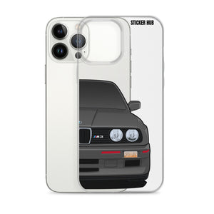 Gray BMW E30 - iPhone Case