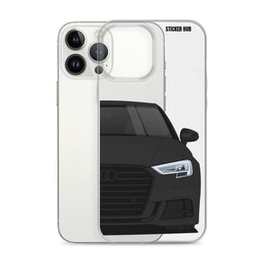 Black B9 Audi S3 - iPhone Case