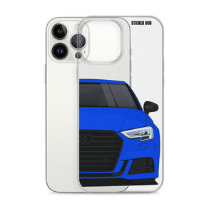 Ara Blue B9 Audi S3 - iPhone Case