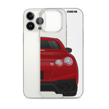 Load image into Gallery viewer, Regal Red R35 Nissan GTR - iPhone Case