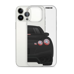 Black R35 Nissan GTR - iPhone Case