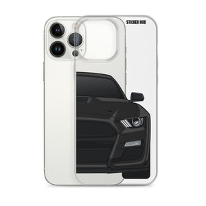 Black 20+ Mustang GT500 - iPhone Case