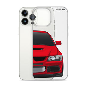 Red Mitsubishi Evo - iPhone Case