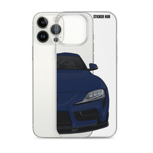 Load image into Gallery viewer, Downshift Blue MKV Toyota Supra - iPhone Case