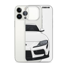 Load image into Gallery viewer, White MKV Toyota Supra - iPhone Case