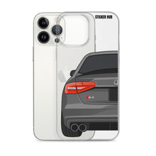 Load image into Gallery viewer, Monsoon Gray B8.5 Audi S4 - iPhone Case