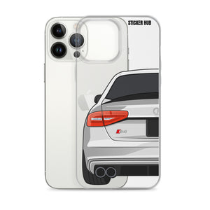 Silver B8.5 Audi S4 - iPhone Case