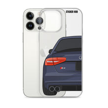 Load image into Gallery viewer, Moonlight Blue B8.5 Audi S4 - iPhone Case