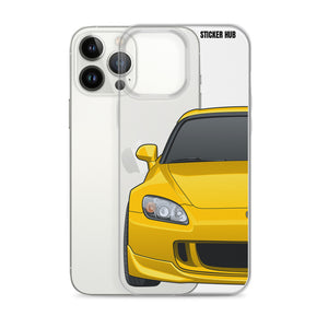 Yellow Honda S2000 - iPhone Case