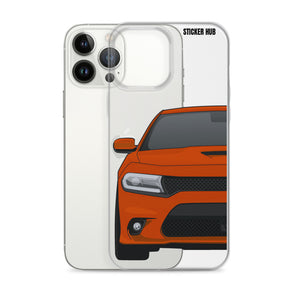 Orange 15-21 Charger - iPhone Case