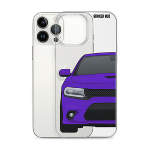 Purple 15-21 Charger - iPhone Case