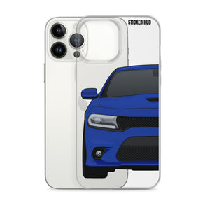 Blue 15-21 Charger - iPhone Case