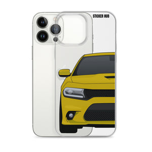 Yellow 15-21 Charger - iPhone Case