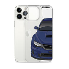 Load image into Gallery viewer, Plasma Blue 09-14 Subaru WRX STI - iPhone Case