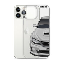 Load image into Gallery viewer, Silver 09-14 Subaru WRX STI - iPhone Case