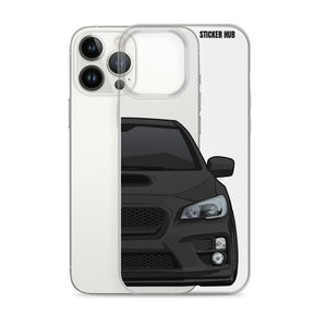 Black 15-17 Subaru WRX STI - iPhone Case