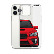 Load image into Gallery viewer, Lightning Red 15-17 Subaru WRX STI - iPhone Case