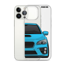 Load image into Gallery viewer, Hyper Blue 15-17 Subaru WRX STI - iPhone Case